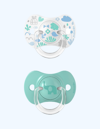 Suavinex Пустышка "Мечты", силиконовая физиологическая, 6-18 мес., 2 шт