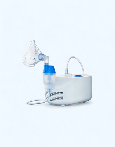Omron Compressor nebulizer C102 Total, burun dushi bilan, NE-C102-E