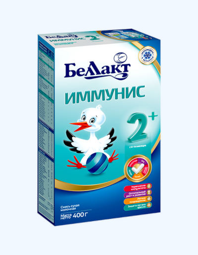 Беллакт Смесь Иммунис 2+, 6-12 мес., 300г