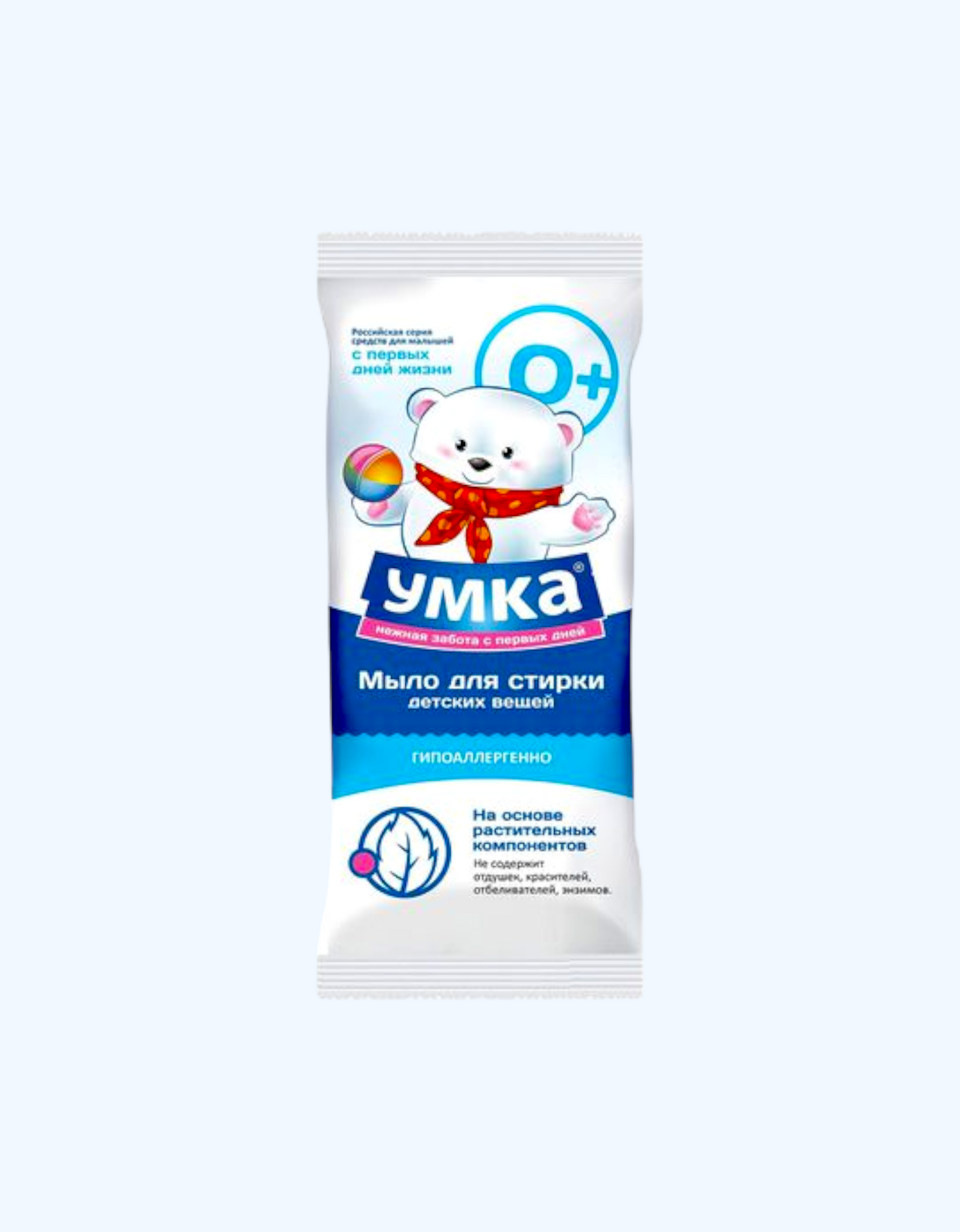 Bolalar kiyimlarini yuvish uchun Umka Baby sovun, 100 gr