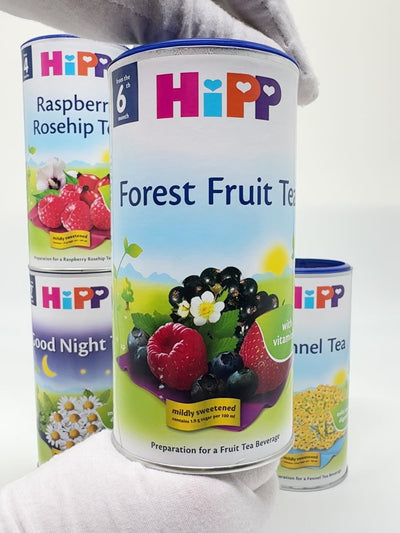 HiPP Organik choy, yovvoyi rezavorlar bilan, 6+ oy, 200 g