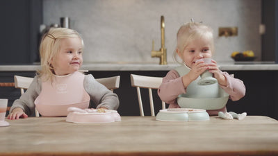 BabyBjorn Подарочный набор для кормления, голубой