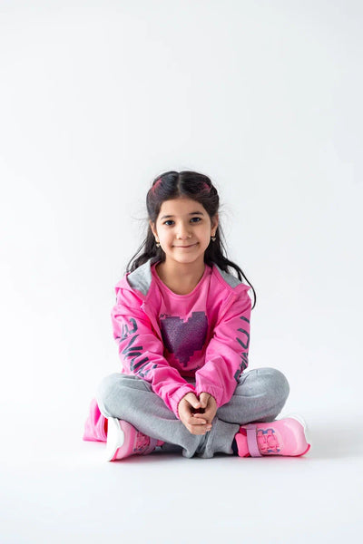 ZIPPY Mickey Mouse Zip Hoodie va Joggers to'plami