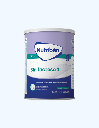 Nutriben Lactose Free 1 Безлактозное сухое детское молоко, 0+ мес., 400 г