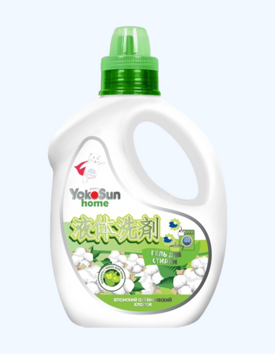 YokoSun yuvish jeli "Yapon organik paxta"