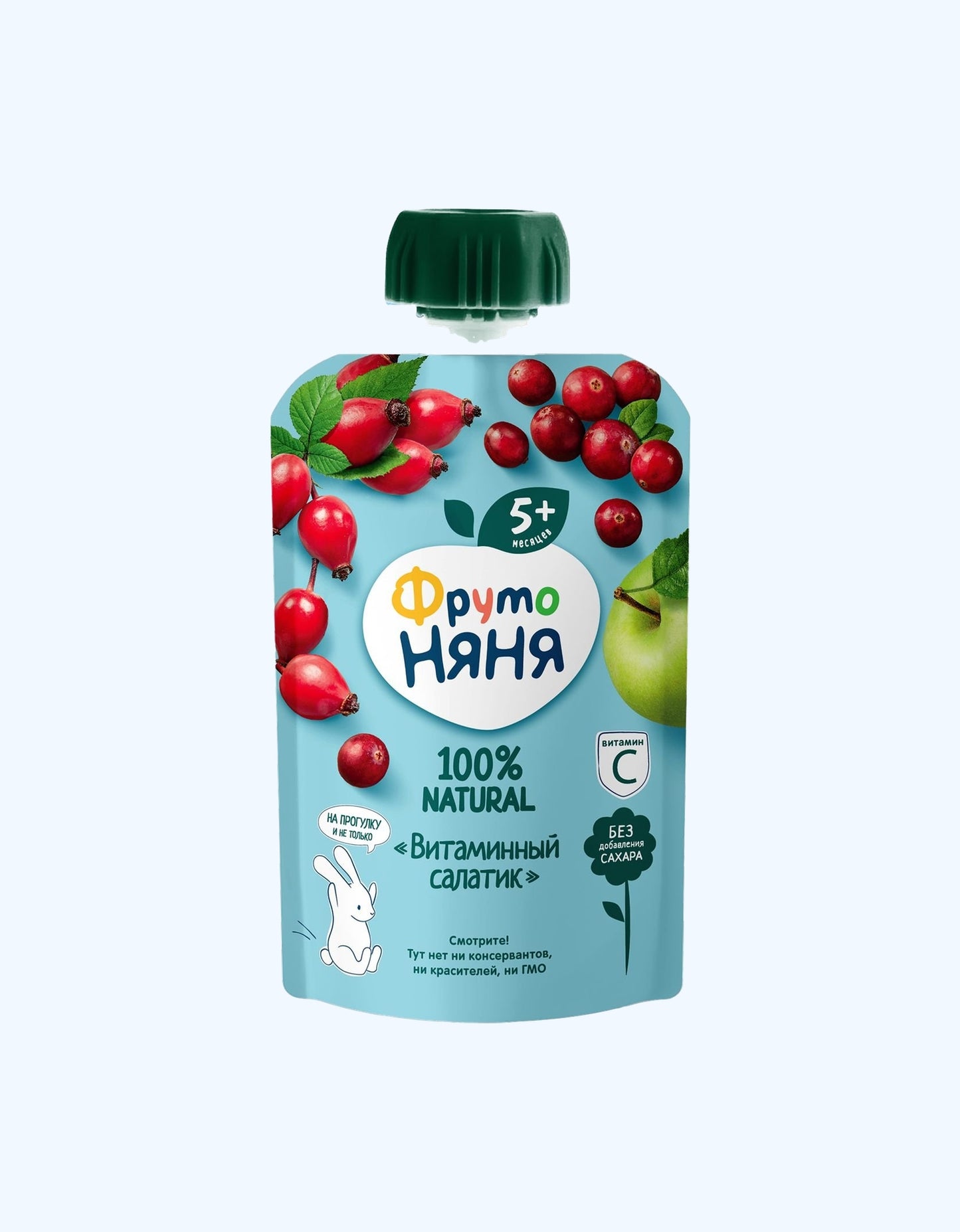 ФрутоНяня Пюре, витаминный салатик, 5+ мес., 90 г