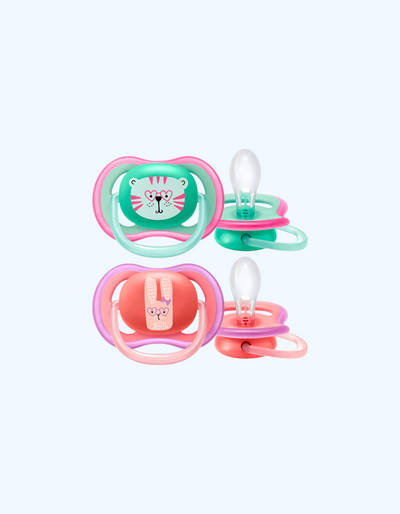 Avent Пустышка Ultra Air, 18+ мес., 2 шт