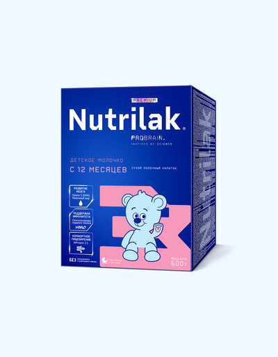 Nutrilak Premium 3 Сухая молочная смесь с 12 мес., 300/600/900 г