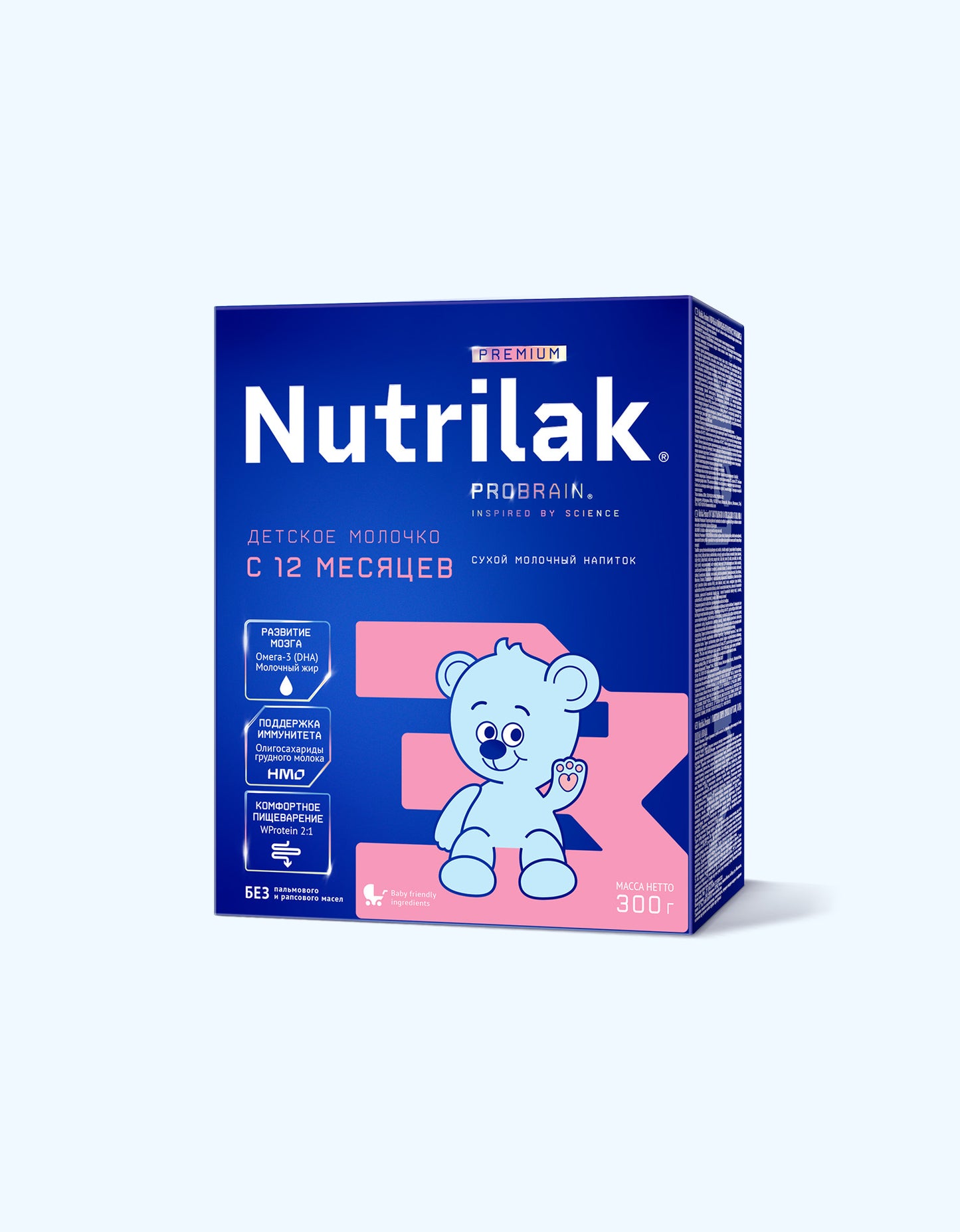 Nutrilak Premium 3 Сухая молочная смесь с 12 мес., 300/600/900 г