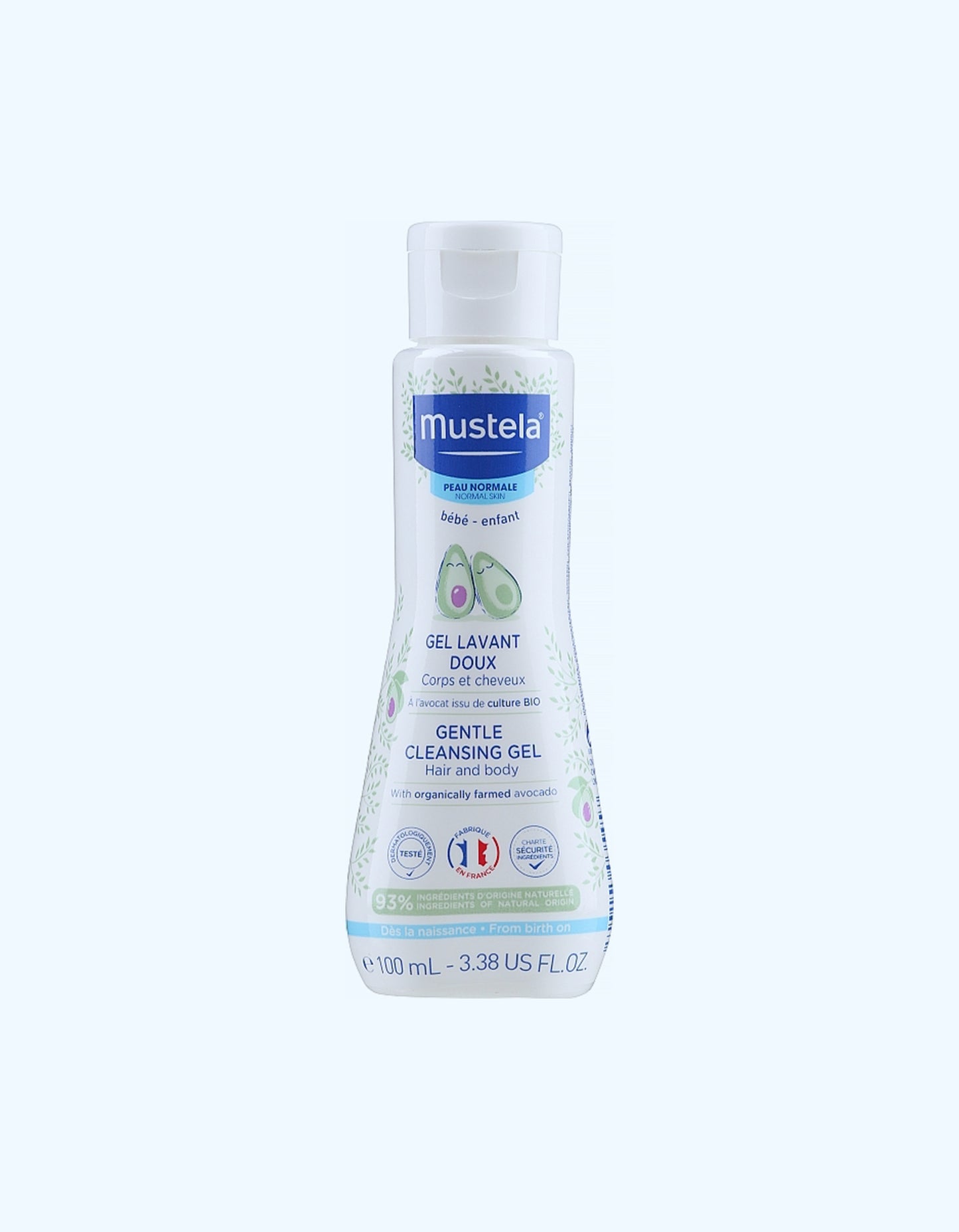 Mustela Нежный очищающий гель для душа, 200 мл