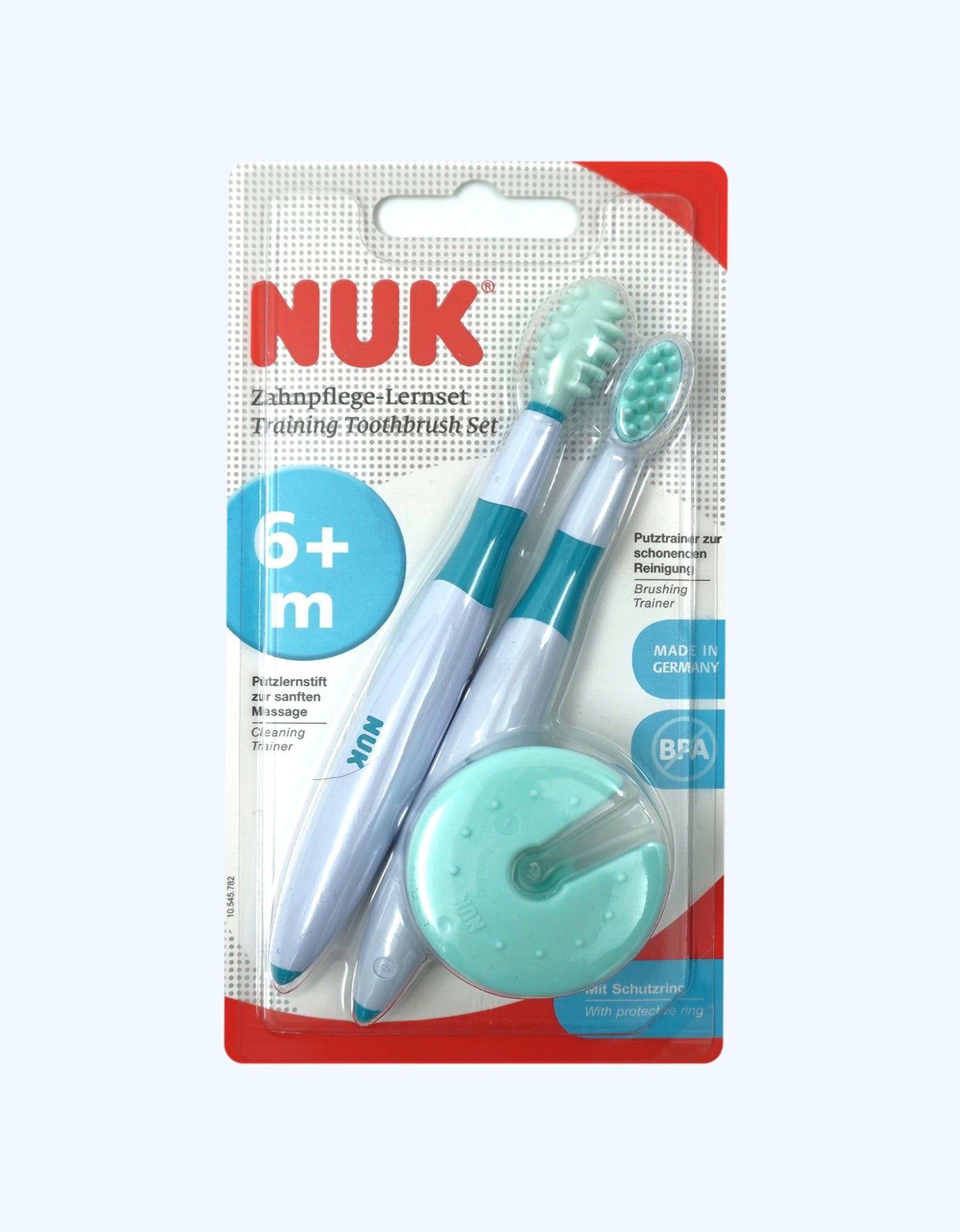 Nuk Trainer-cheklovchili milklar uchun cho'tka, 2 dona.