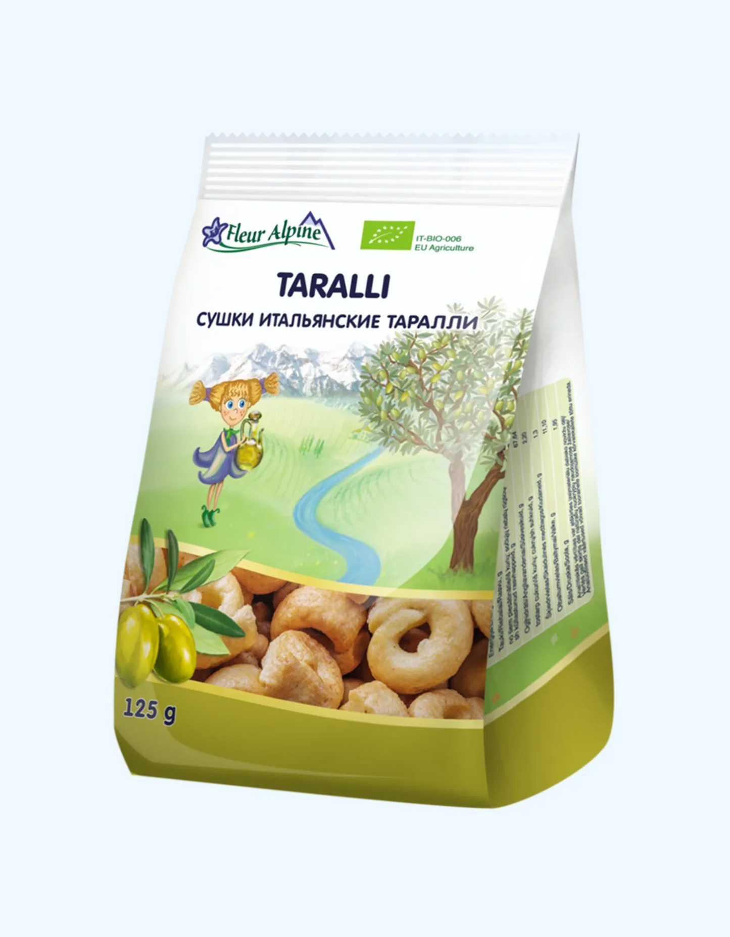 Fleur Alpine quritish Taralli, 125 g