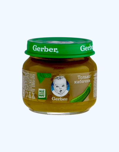 Gerber pyuresi, qovoq, 4+ oy, 80 g