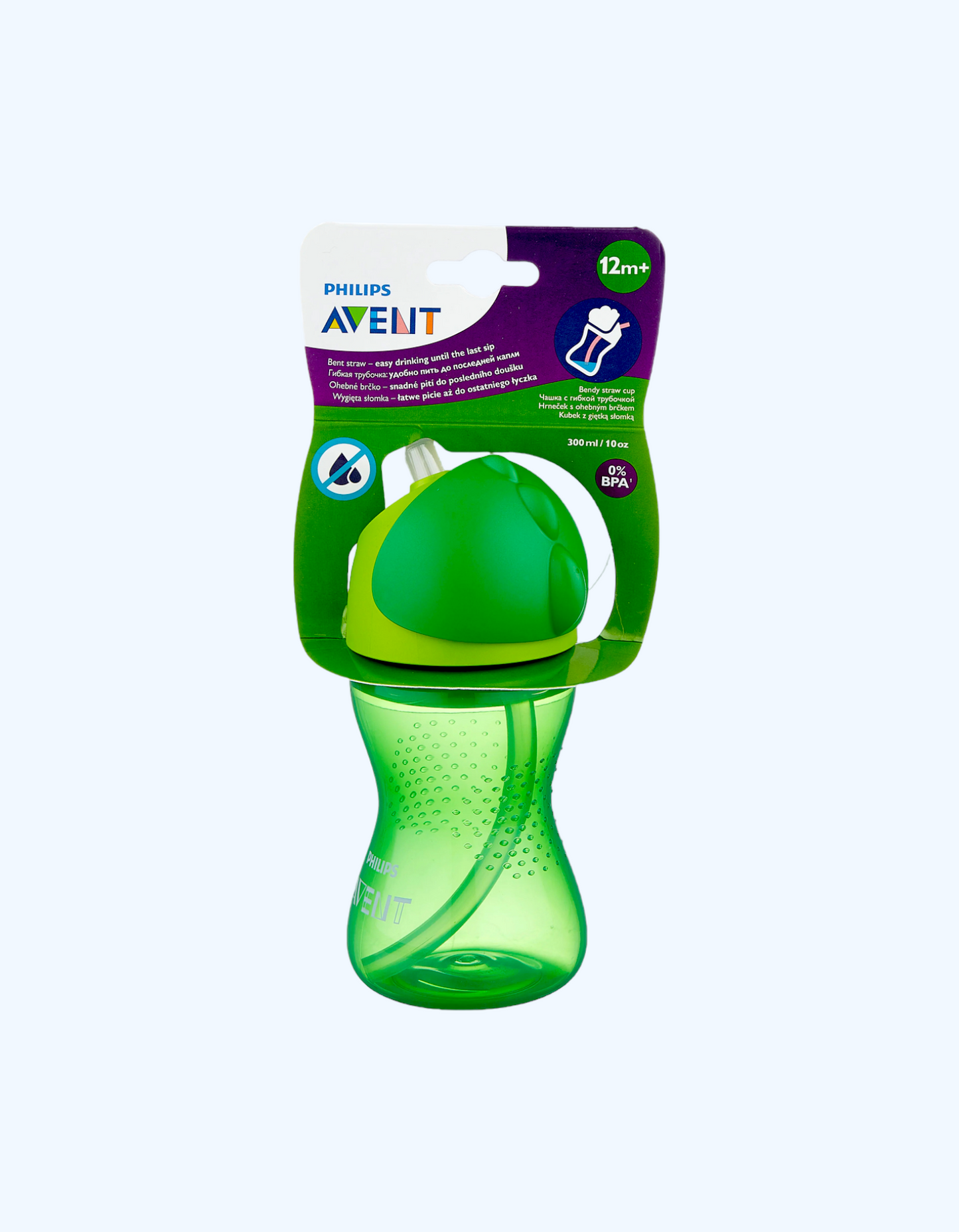 Avent kubogi somonli, yashil, 12+ oy, 300 ml
