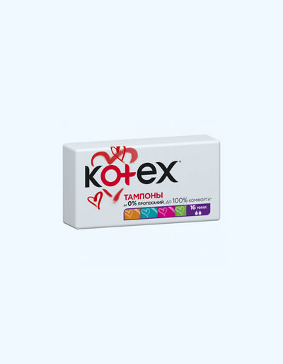 Kotex Tampons mini, 2 tomchi, 16 dona