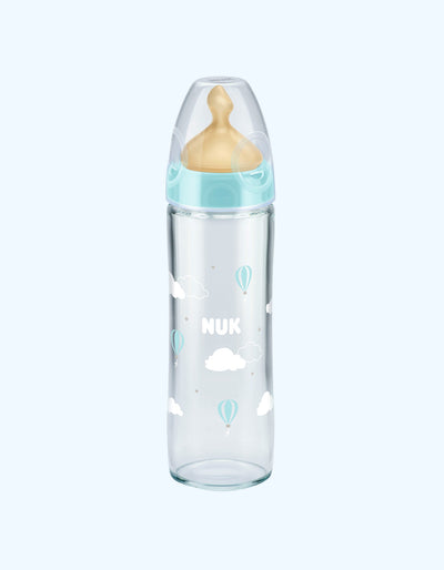 Nuk Бутылка Classik FC+ с латексной соской, стекло, 240 мл