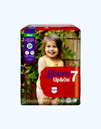 Libero Up&Go 7, tagliklar-shimlar, 16-26 kg, 16 dona