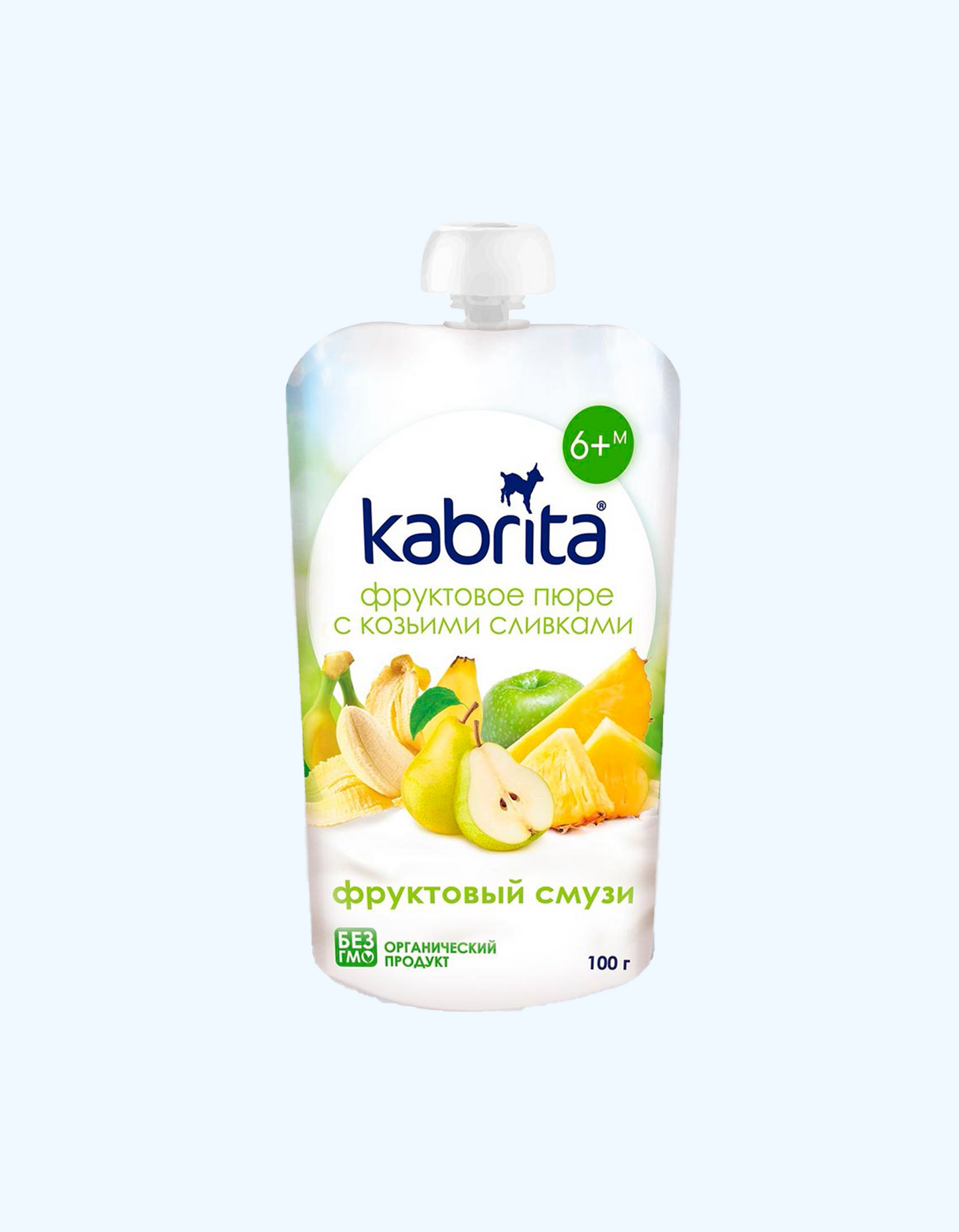 Kabrita Meva pyuresi, mevali smeti, 6+ oy, 100 g