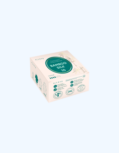 E-RASY qistirmalari BAMBOO SILK normal, 10 dona