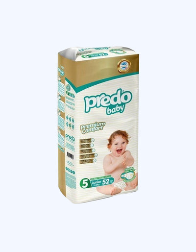 Predo Подгузники Junior 5, 11-25 кг, 52 шт