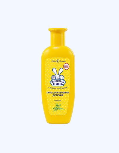 Ушастый нянь Пена для купания с чередой, 250 мл