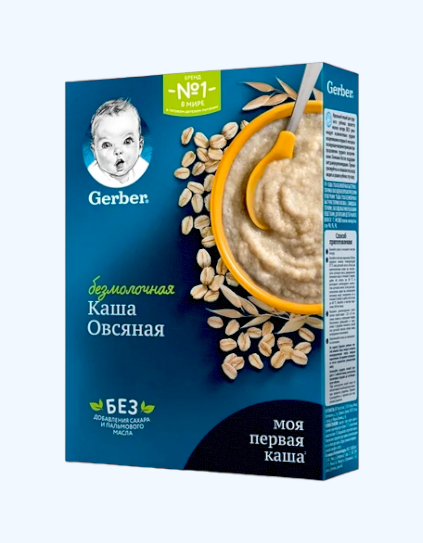 Gerber Каша безмолочная, овсяная, 5+ мес., 180 г