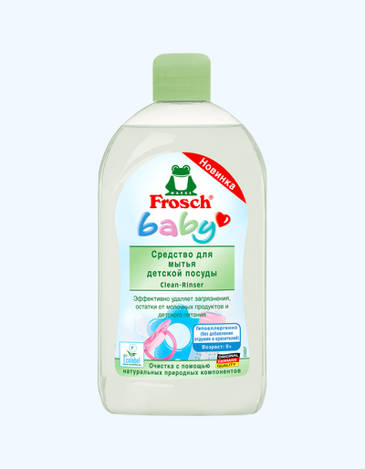 Frosch Baby idishlarni yuvish uchun yuvish vositasi, 500 ml