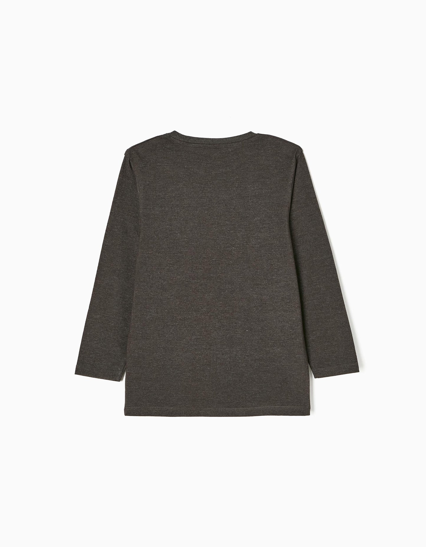 ZIPPY bosilgan uzun yeng