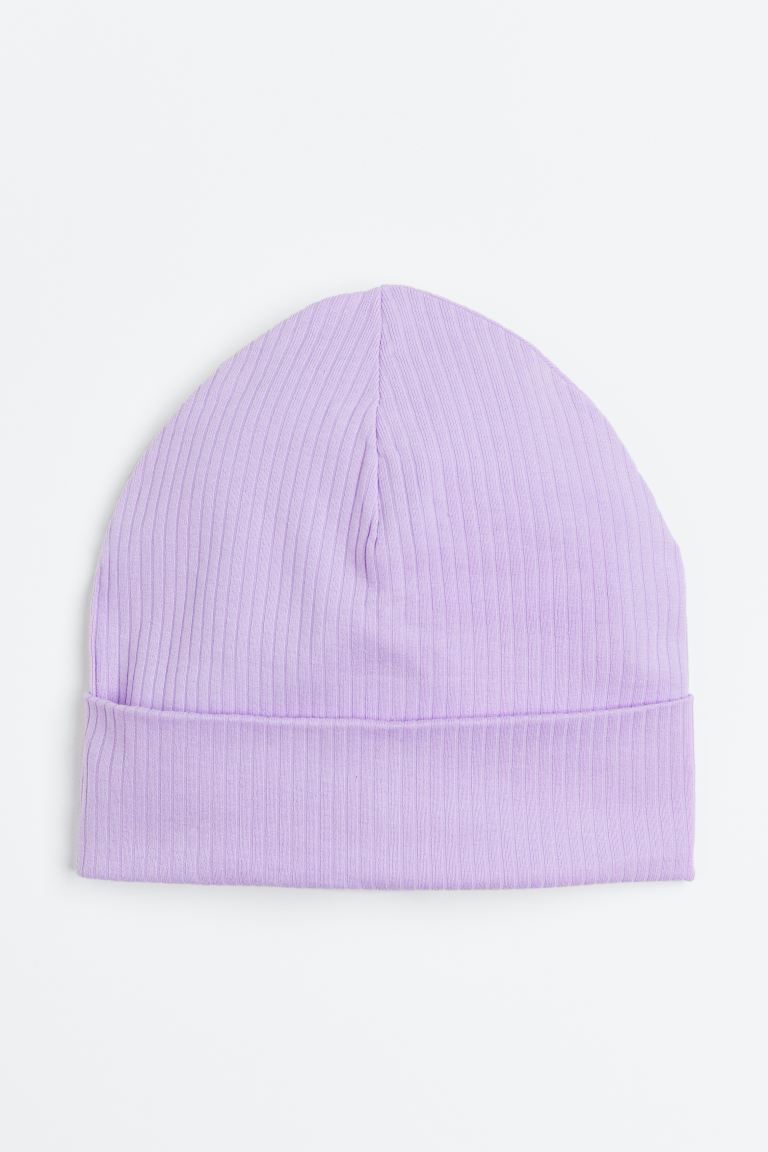 H&M Ribbed shlyapa