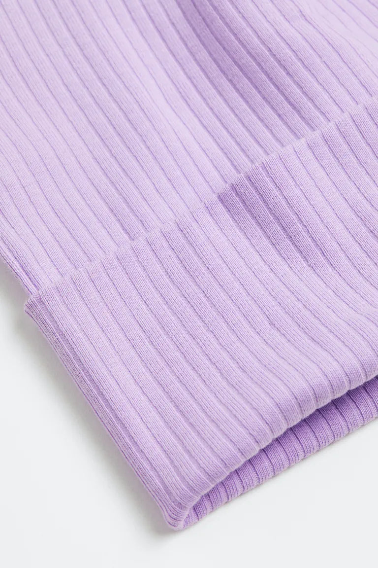 H&M Ribbed shlyapa