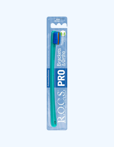 R.O.C.S. Зубная щетка PRO Brackets & Ortho, мягкая