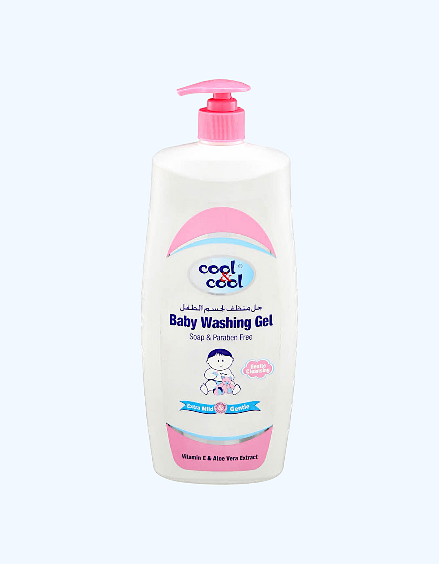 COOL &amp; COOL Bolalar uchun dush jeli, 250/500/1000 ml