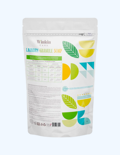 Winkin Care Гранулированное мыло для стирки детского белья, Гипоаллергенный, c 0+ мес., 1 кг