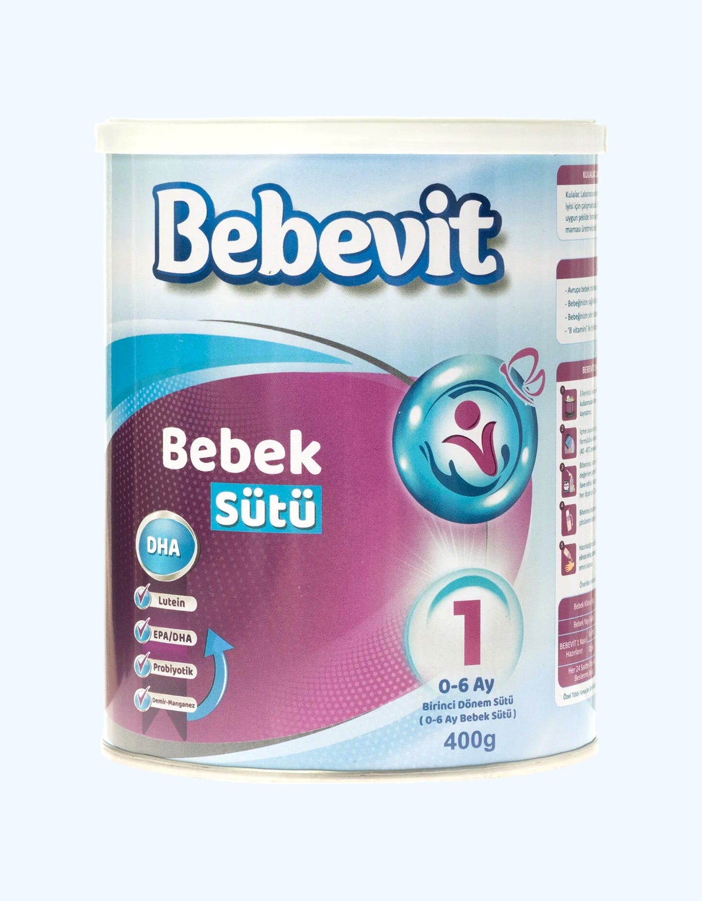 Bebevit 1 молочная смесь, 0-6 мес., 400 гр