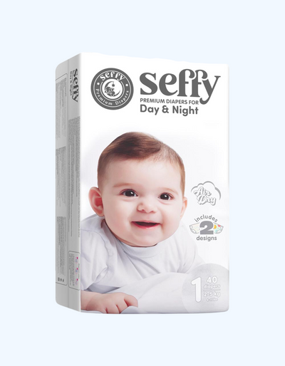 Seffy 1 Подгузники, 2-5 кг, 40 шт