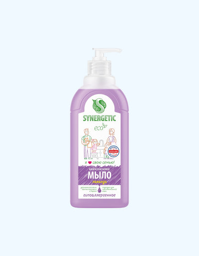 Synergetic suyuq sovun "Lavanda maydoni", 500 ml