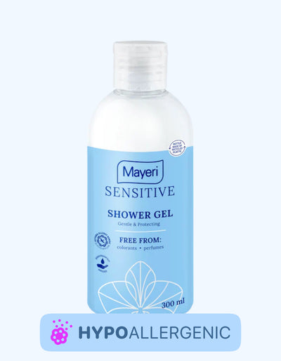 Nozik teri uchun Mayeri Sensitive Dush Geli, 300 ml