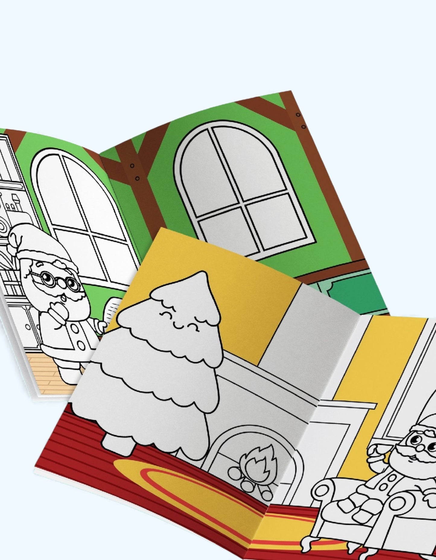 БукваЛенд Книжка новогодняя, 80 наклеек