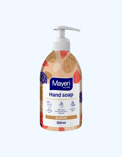 Mayeri All-Care жидкое мыло Миндальный бальзам, с дозатором, 500 мл