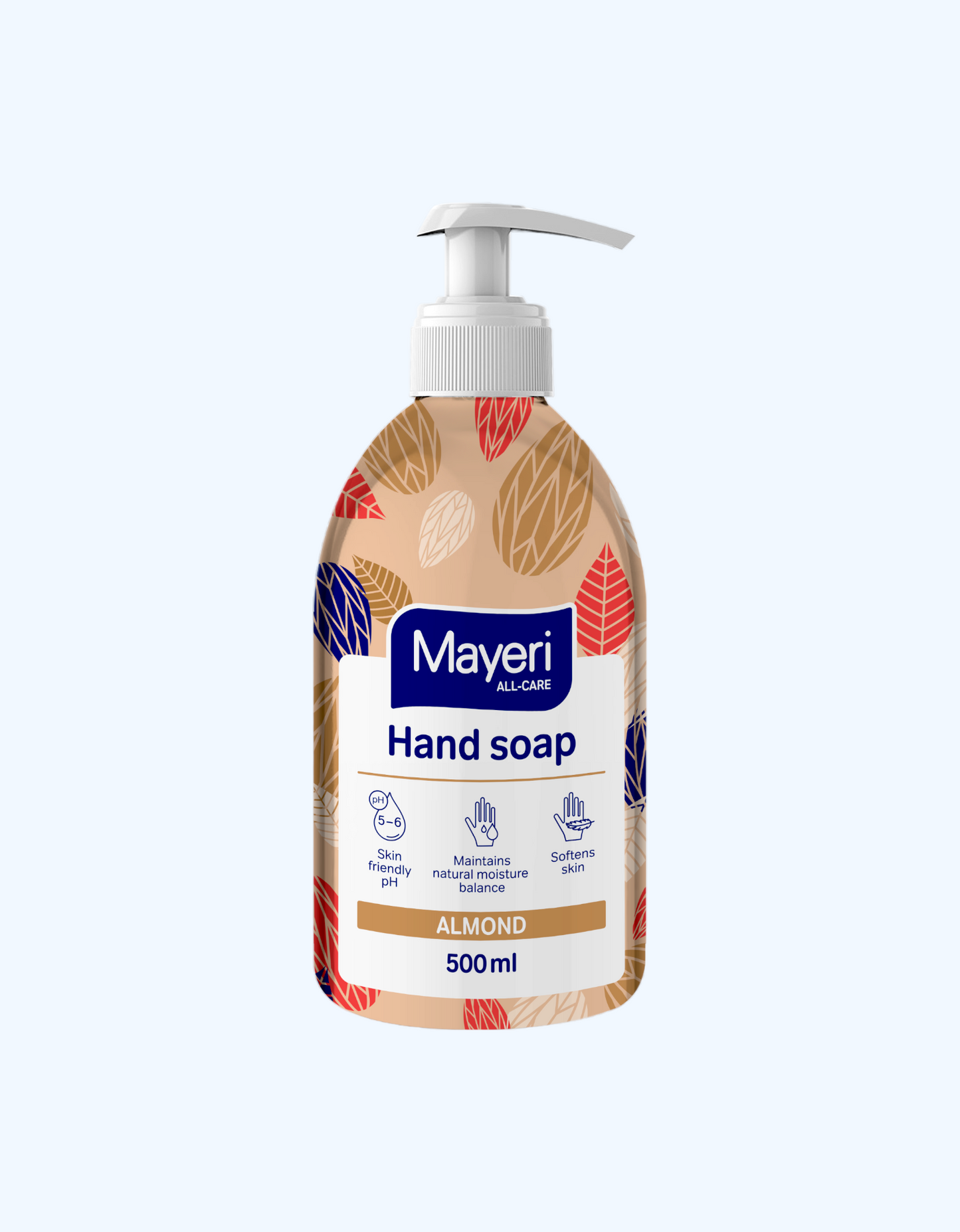 Mayeri All-Care suyuq sovun sitrus va zaytun, dispenser bilan, 500 ml