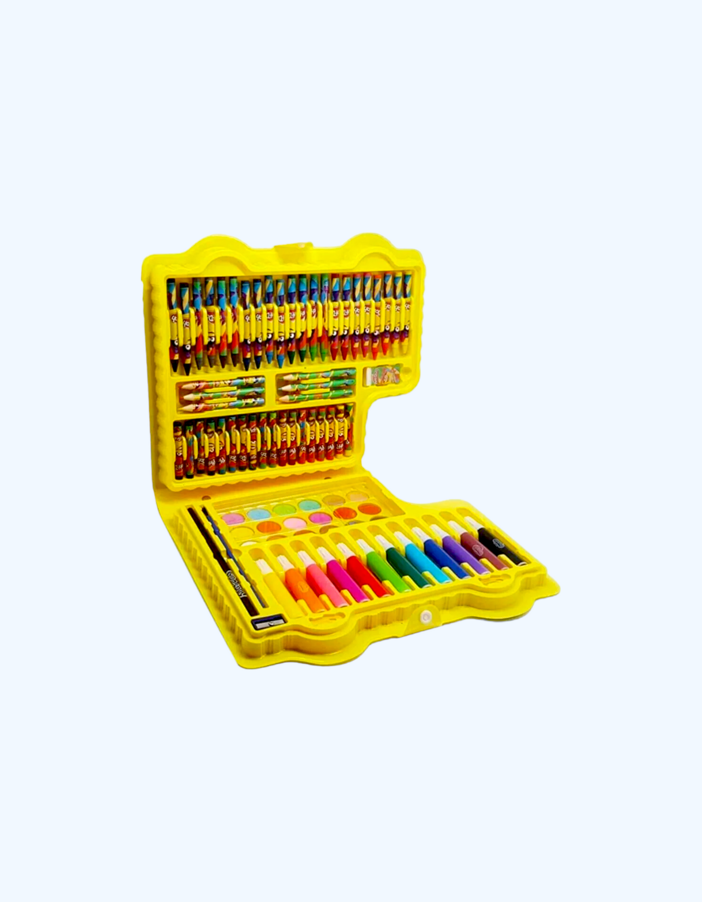 Play-Doh Набор для школы из красок, мелков, карандаша, линейки и ластика