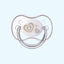 Canpol Babies Soother, silikon, qalpoqli, BPAsiz, 0-6 oy.