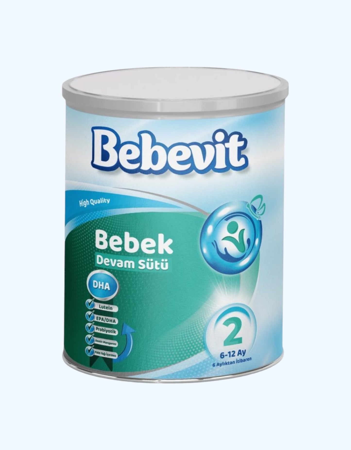 Bebevit 2 chaqaloq formulasi, 6-12 oy, 400 g