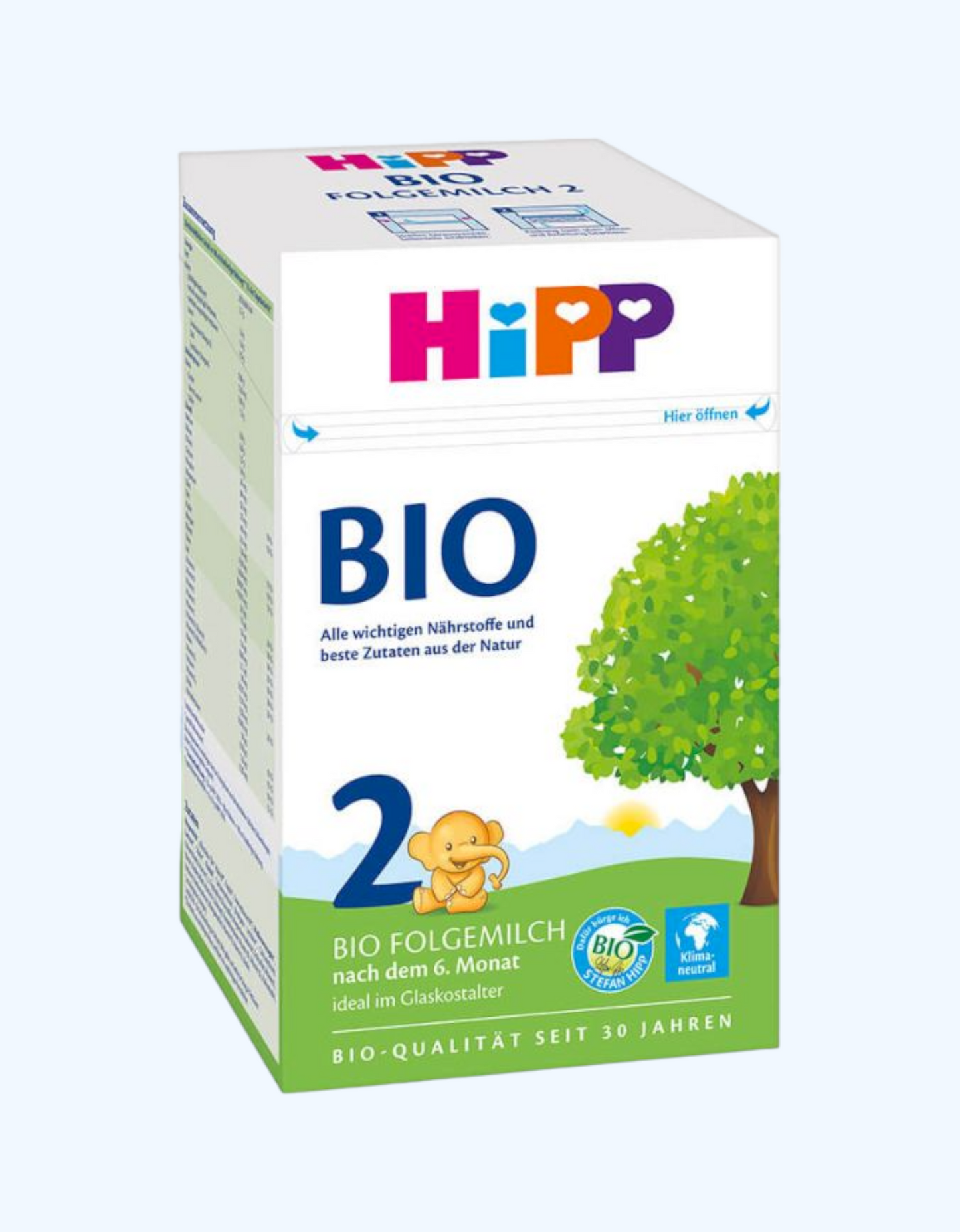 HiPP 2 Organic Сухая смесь, молочная, 6+ мес., 300/600/800 г