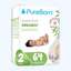 PureBorn 2 ta bambuk tagliklari, 3-6 kg, 32/64/128 dona