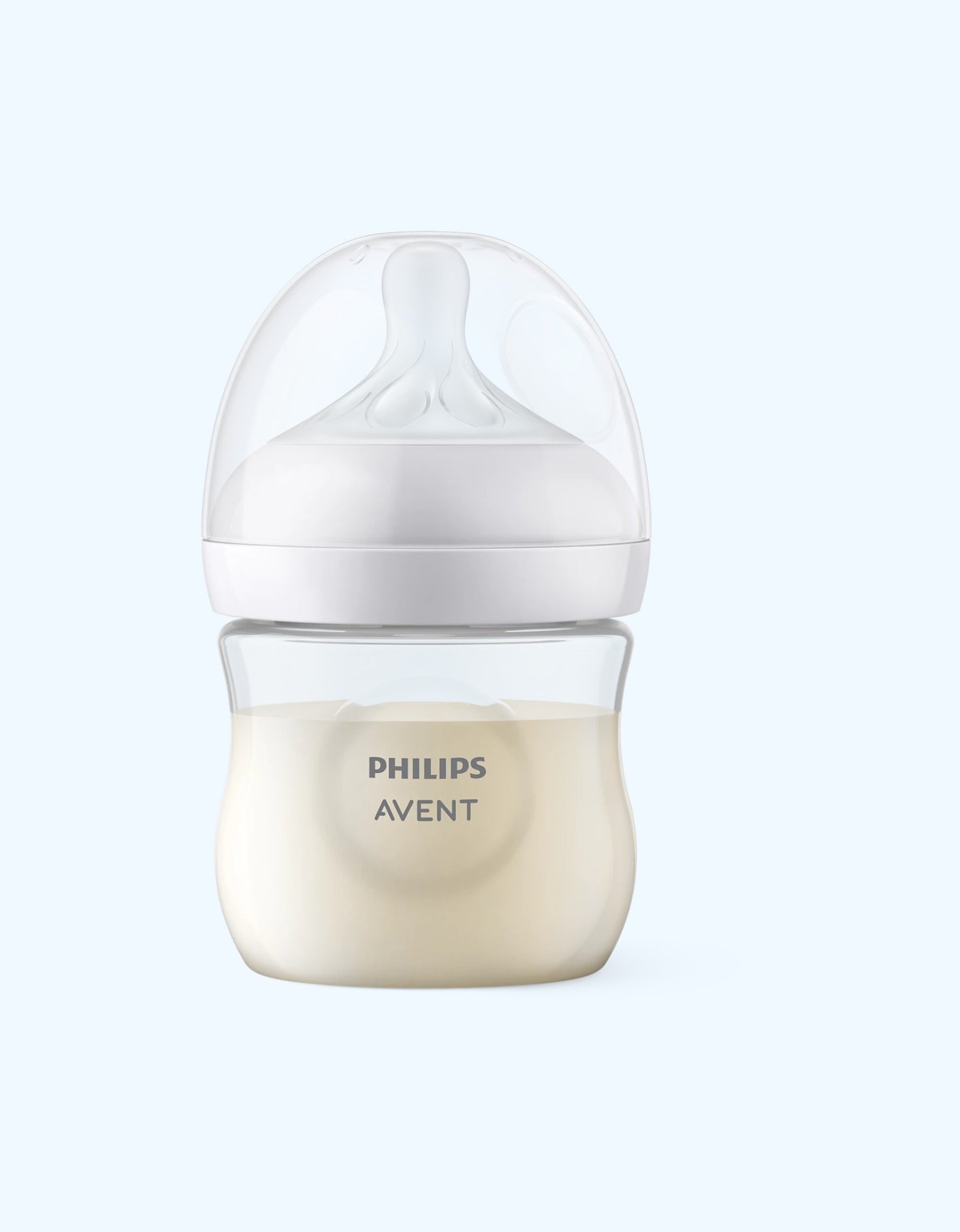 Avent Natural Response Детская бутылочка, белая, медленный поток, 0-3 мес., 125 мл