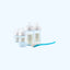 Avent Natural Response Подарочный набор для новорожденных, синий, 4 бутылочки + пустышка + щетка