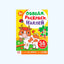 БукваЛенд Книжка - раскраска с наклейками "Обведи, раскрась, наклей"