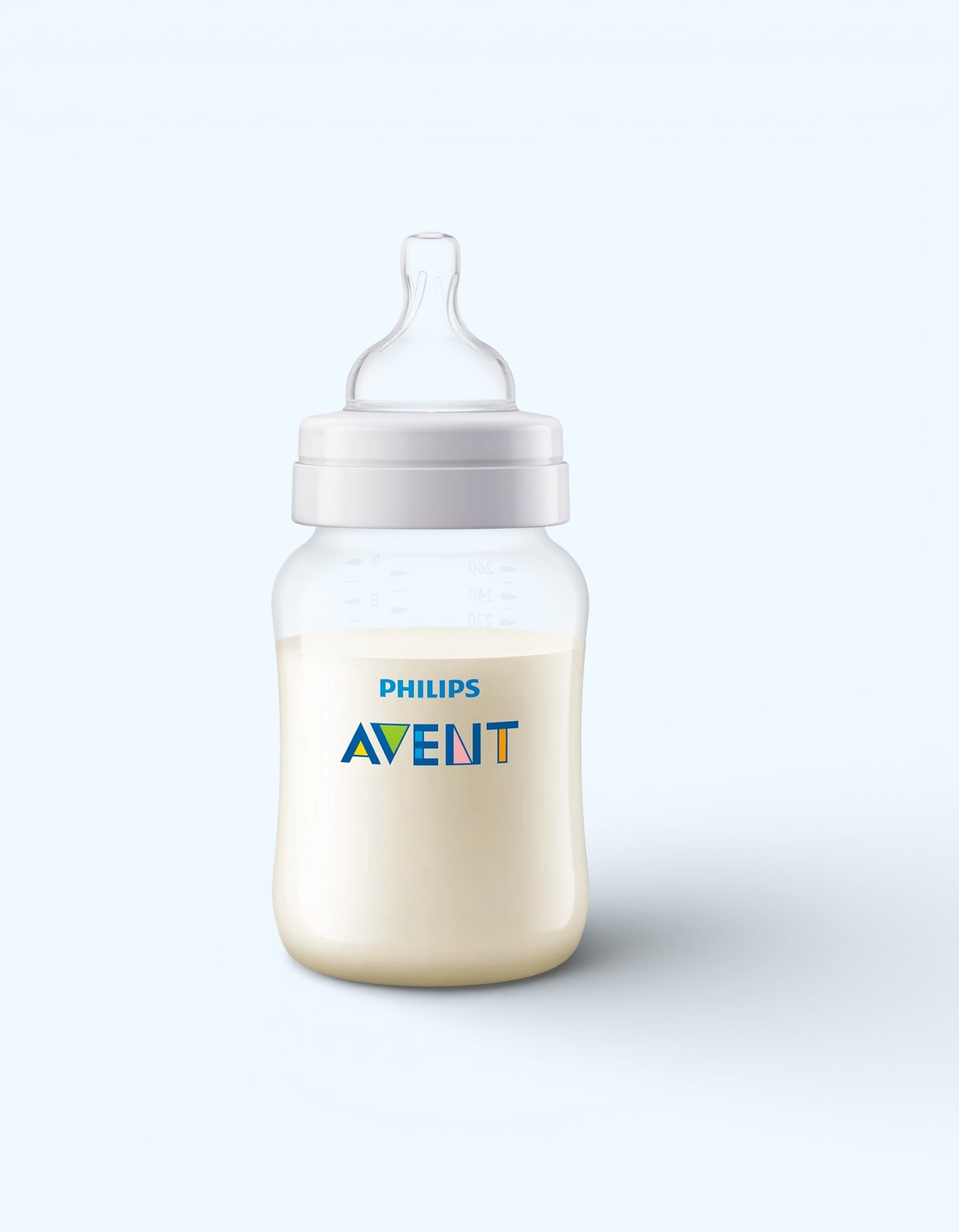 Avent Антиколиковая бутылочка, медленный поток, 1+ мес., 260 мл