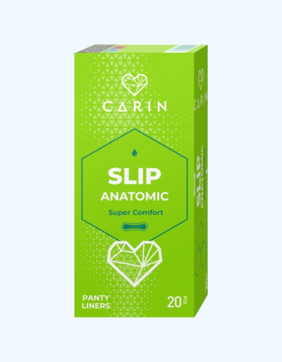 Carin Прокладки Slip Anatomic, 1 капля, 20 шт